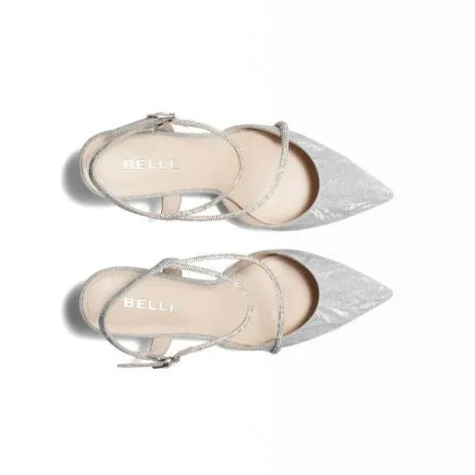 Purpdrank - Women Belle Elegant Fairy Wind Pointed Toe Heeled Pumps