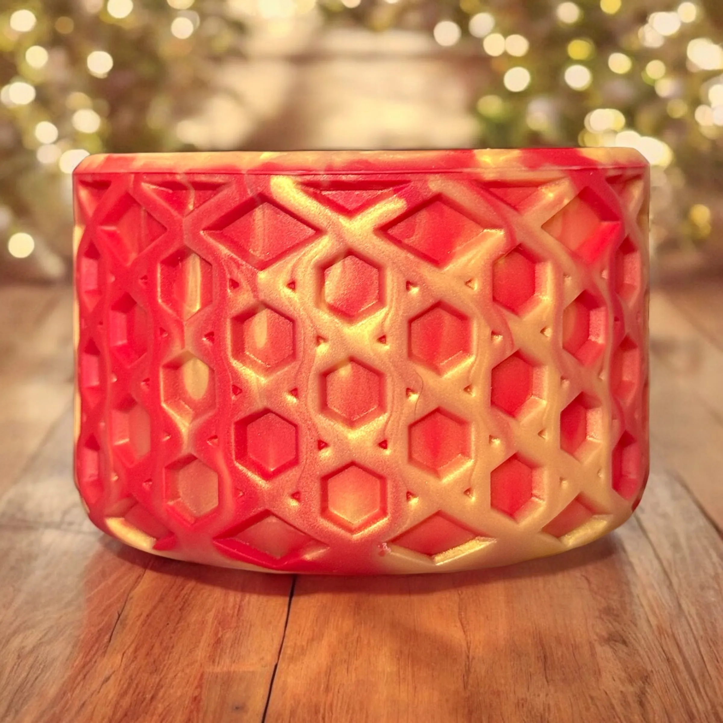 Red & Gold Season | Waffle | Silicone Boot