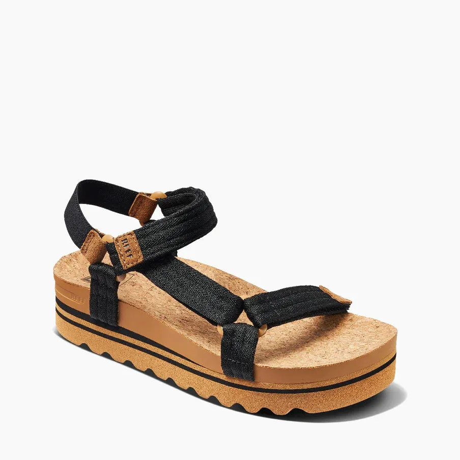 Reef Cushion Rem Hi Sandal - Black