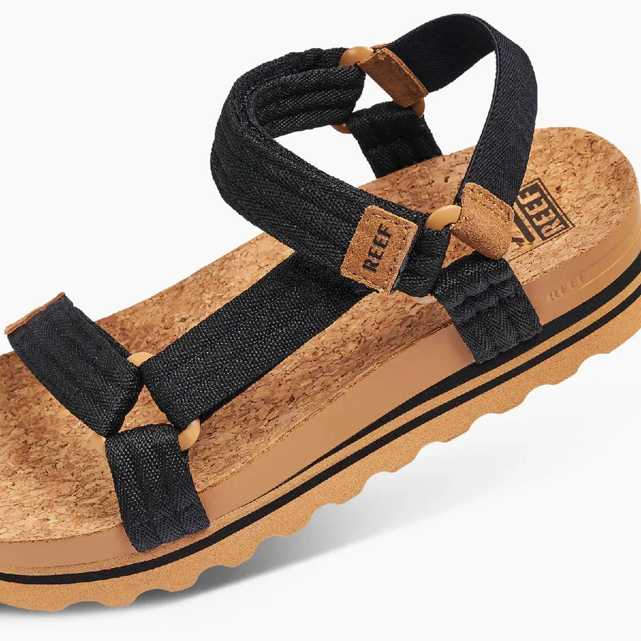 Reef Cushion Rem Hi Sandal - Black