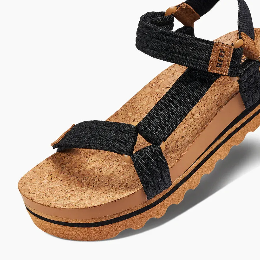 Reef Cushion Rem Hi Sandal - Black