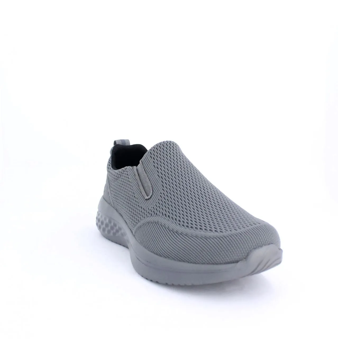 RICARDO MENS SLIPON TRAINERS-GREY