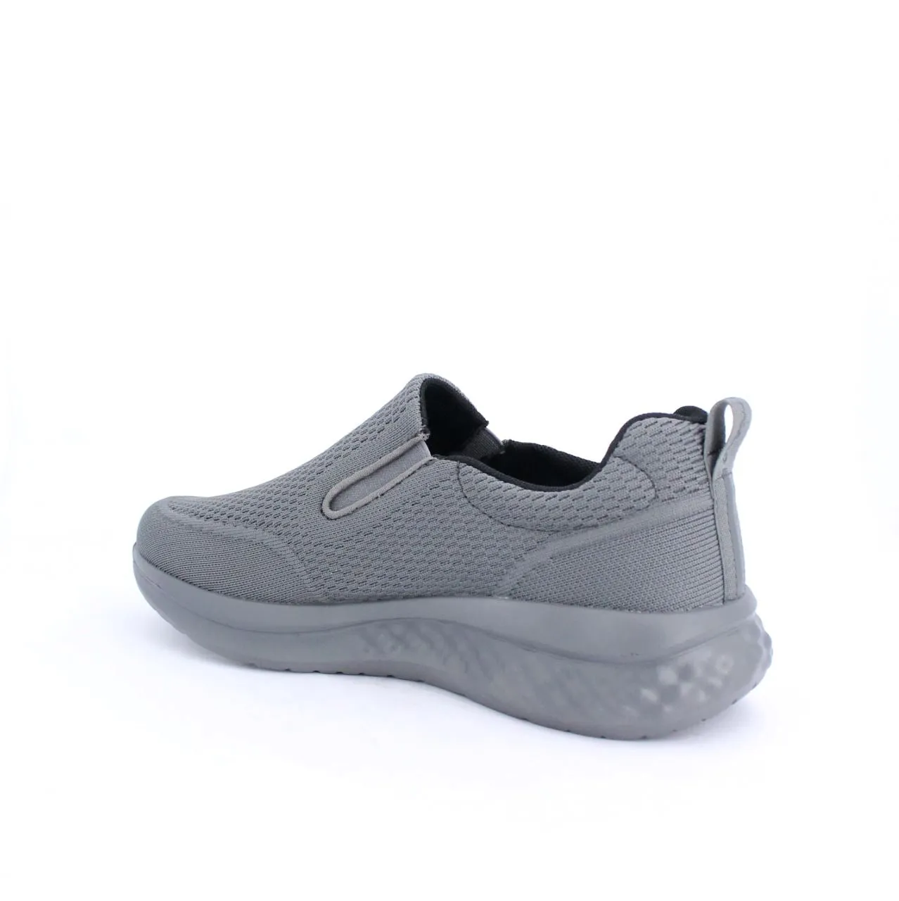 RICARDO MENS SLIPON TRAINERS-GREY
