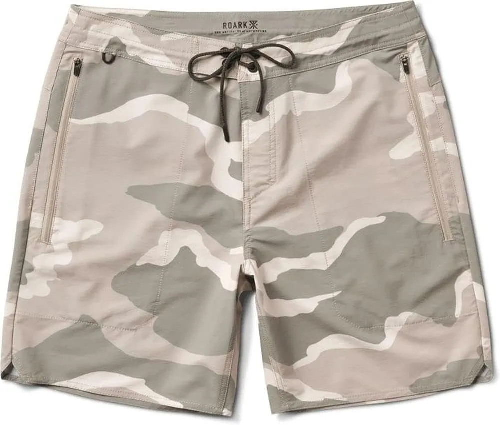 Roark Mens Layover Trail Short 3.0, Durable 4-Way Stretch Adventure Shorts