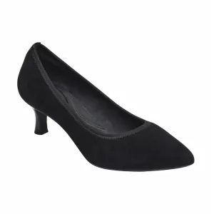 Rockport Women TOTAL MOTION KAIYA PUMP BLACK/KID SUEDE