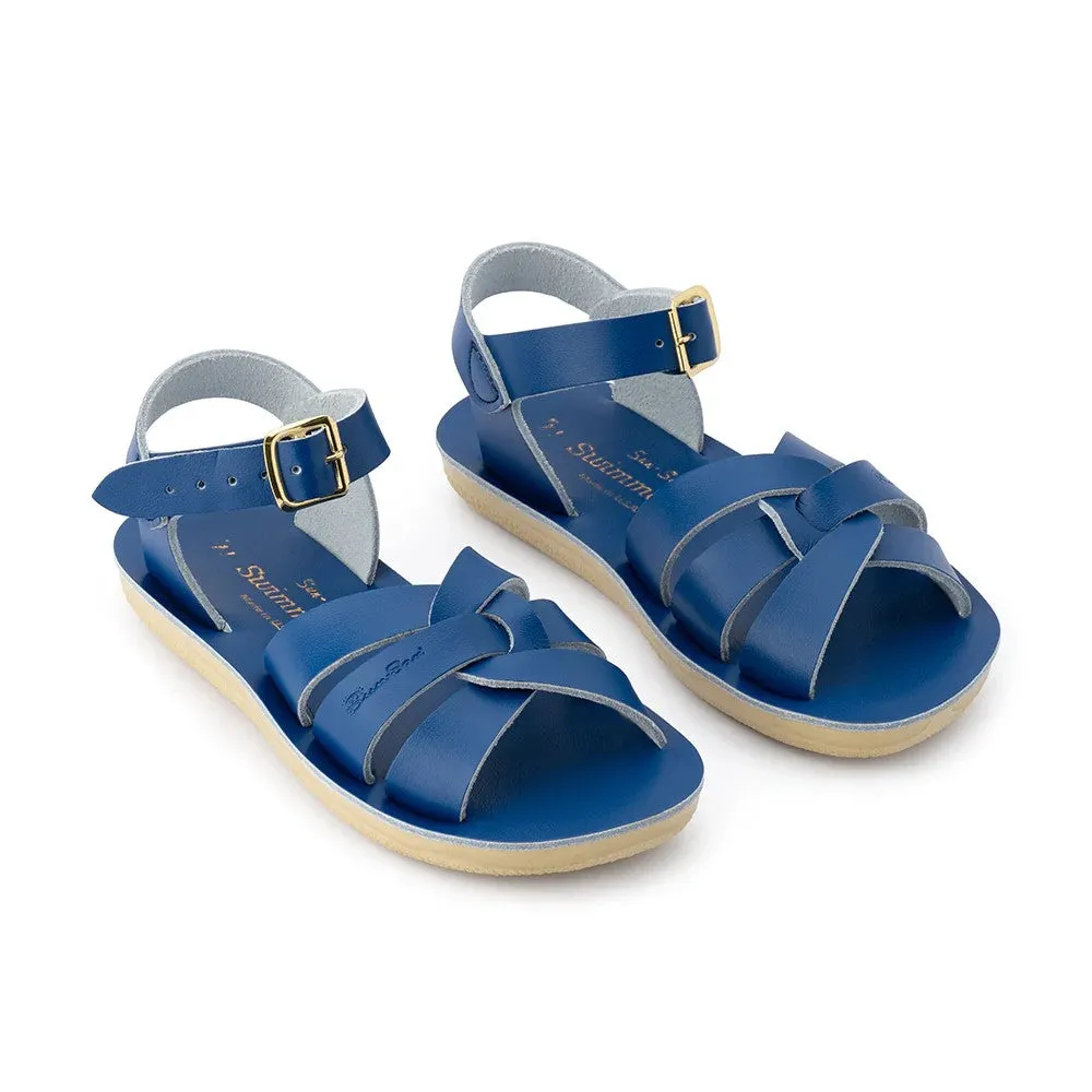 SALTWATER - KIDS SUNSAN SWIMMER SANDAL: COBALT