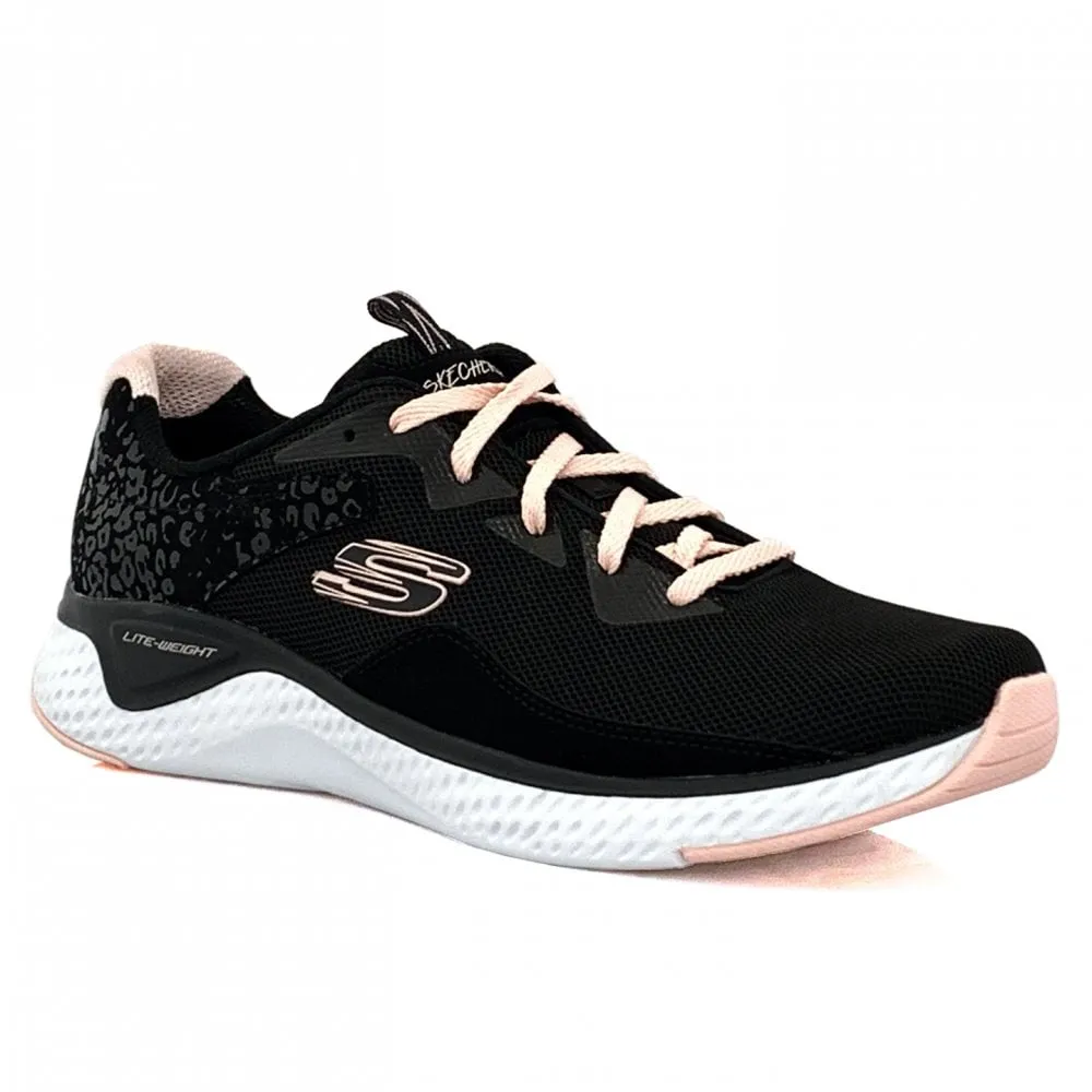 Skechers Womens Solar Fuse Trainers - Black