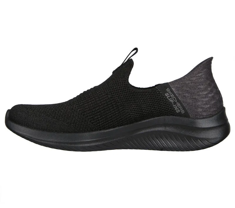 Skechers Womens Trainer Ultra Flex 3.0 Smooth Step Black