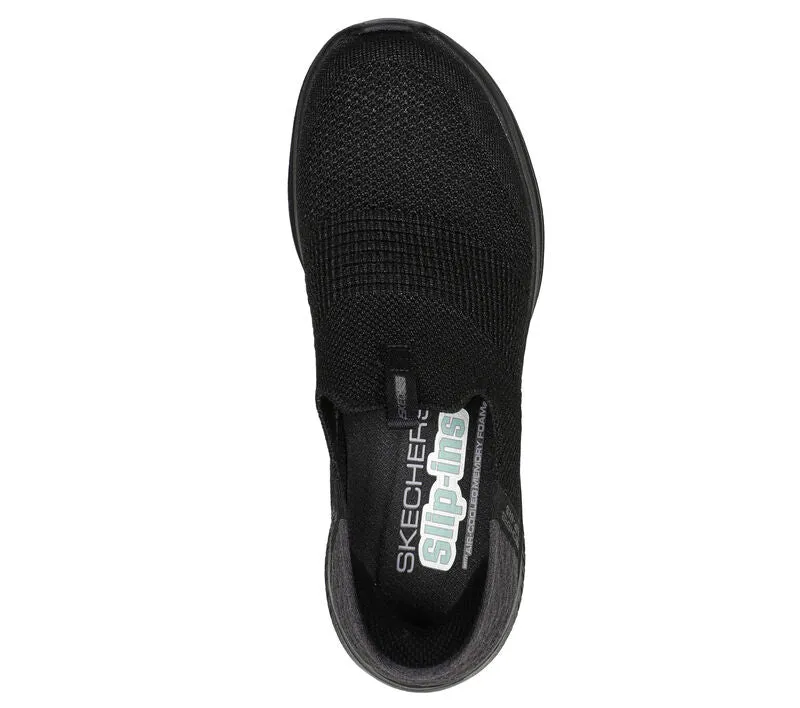 Skechers Womens Trainer Ultra Flex 3.0 Smooth Step Black