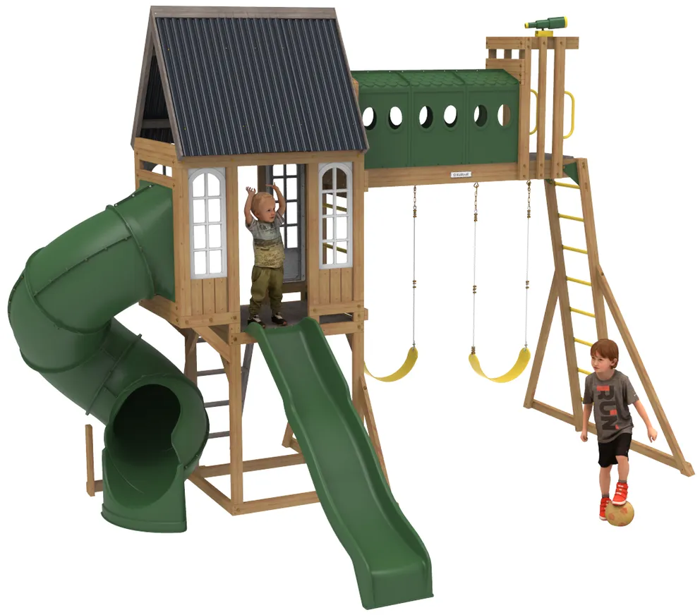 Skyway Resort Swing Set / Playset - Installation Available (Assembly)