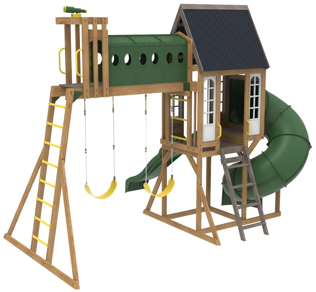 Skyway Resort Swing Set / Playset - Installation Available (Assembly)