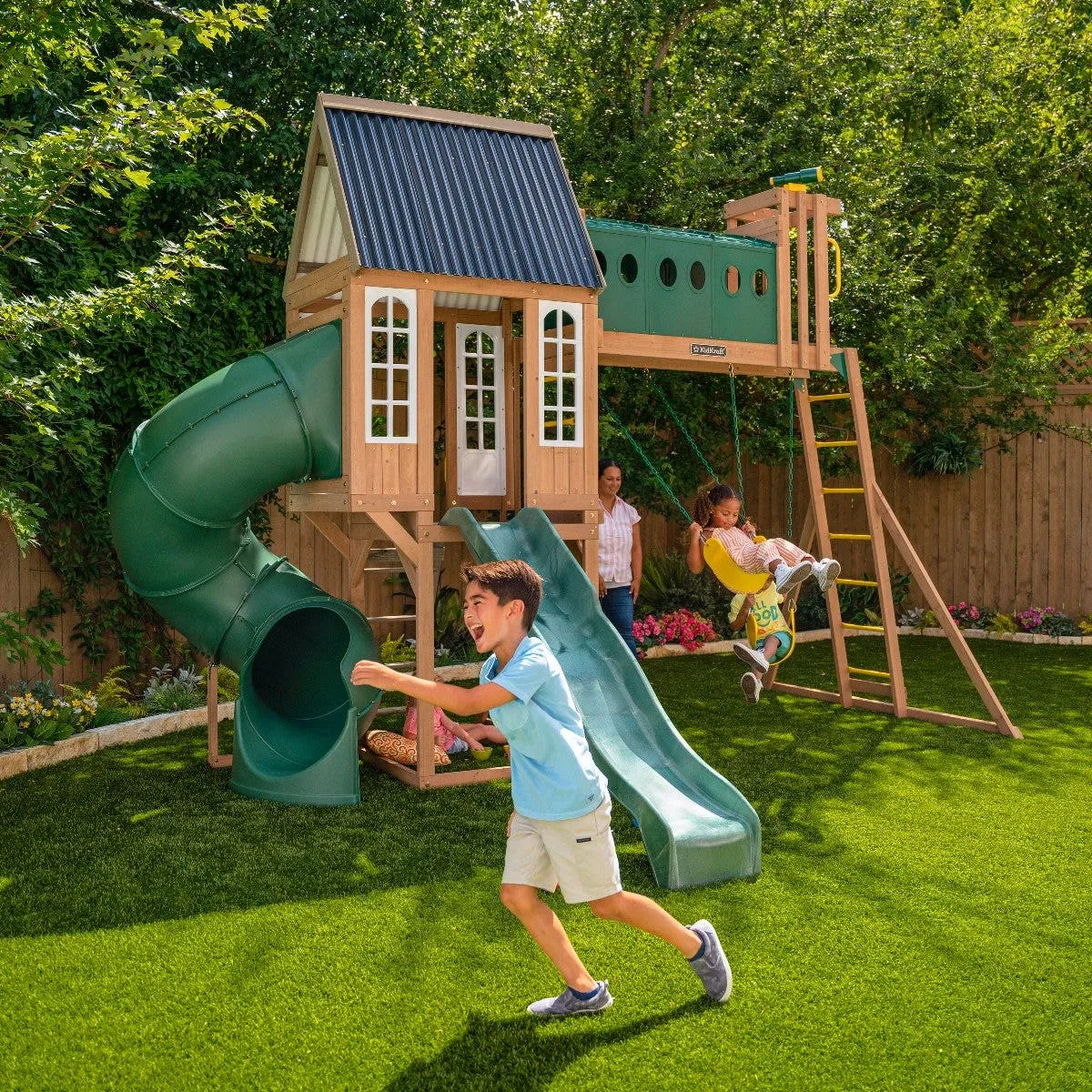 Skyway Resort Swing Set / Playset - Installation Available (Assembly)