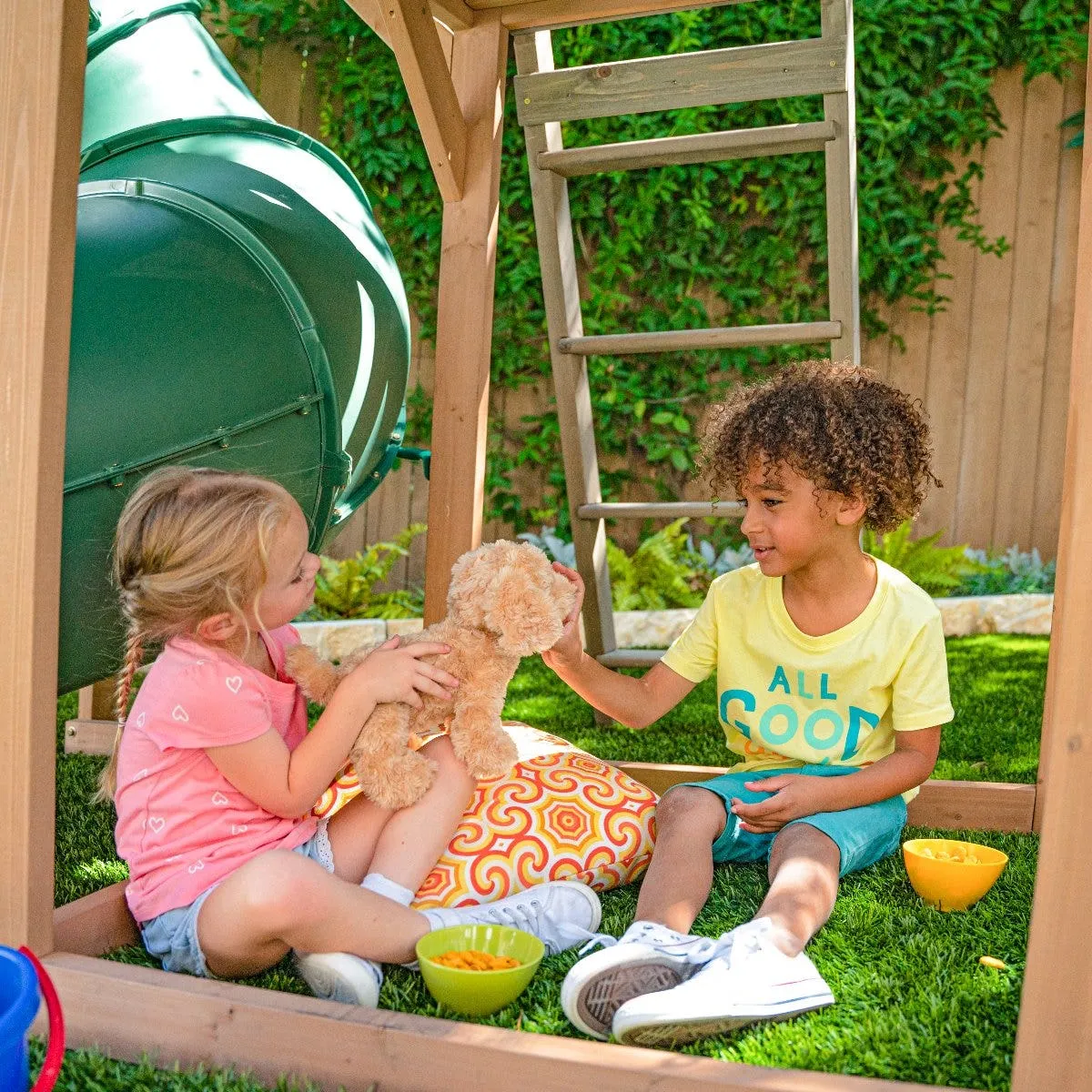 Skyway Resort Swing Set / Playset - Installation Available (Assembly)