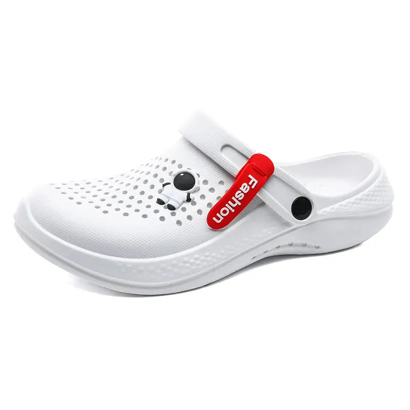 Sohiwoo  Man Woman Sandals Lightweight EVA Casual Hole Shoes Men's Garden Indoor Outdoor Summer Beach Slidee Flat Unisex Slippers