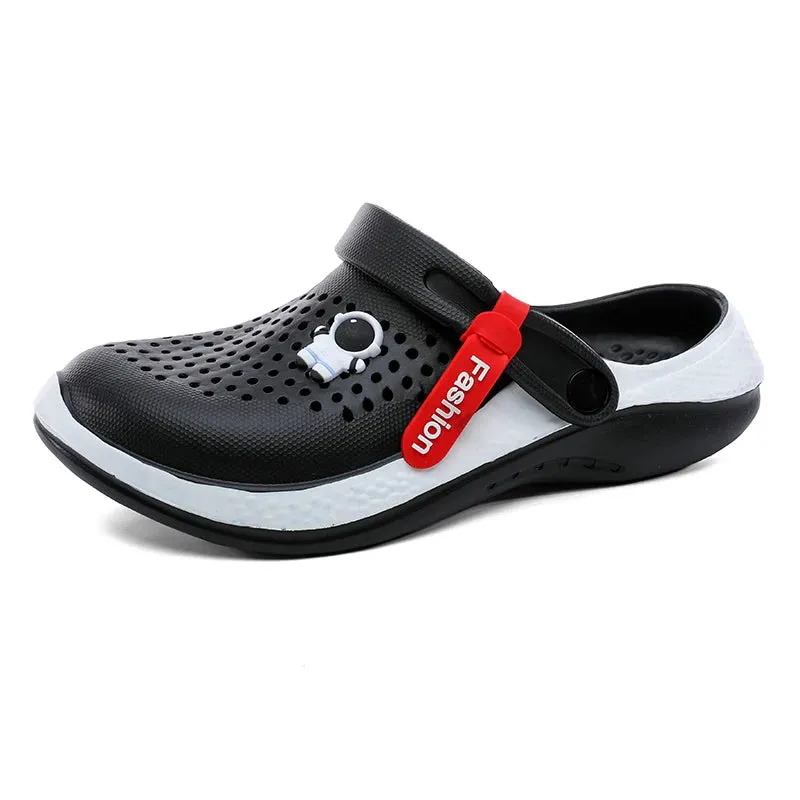 Sohiwoo  Man Woman Sandals Lightweight EVA Casual Hole Shoes Men's Garden Indoor Outdoor Summer Beach Slidee Flat Unisex Slippers