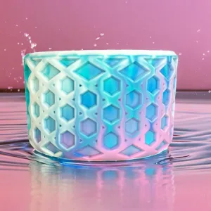 Summer Swirl | Waffle | Silicone Boot