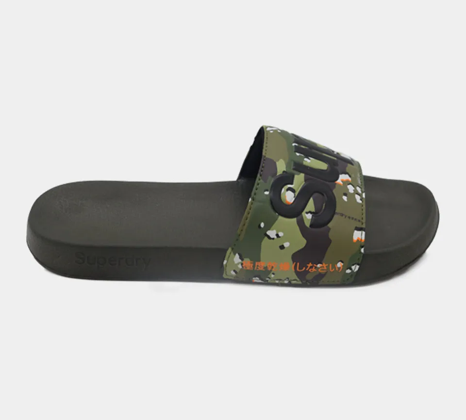Superdry Classic Pool Slides MF300004A F28 Camo S-XL