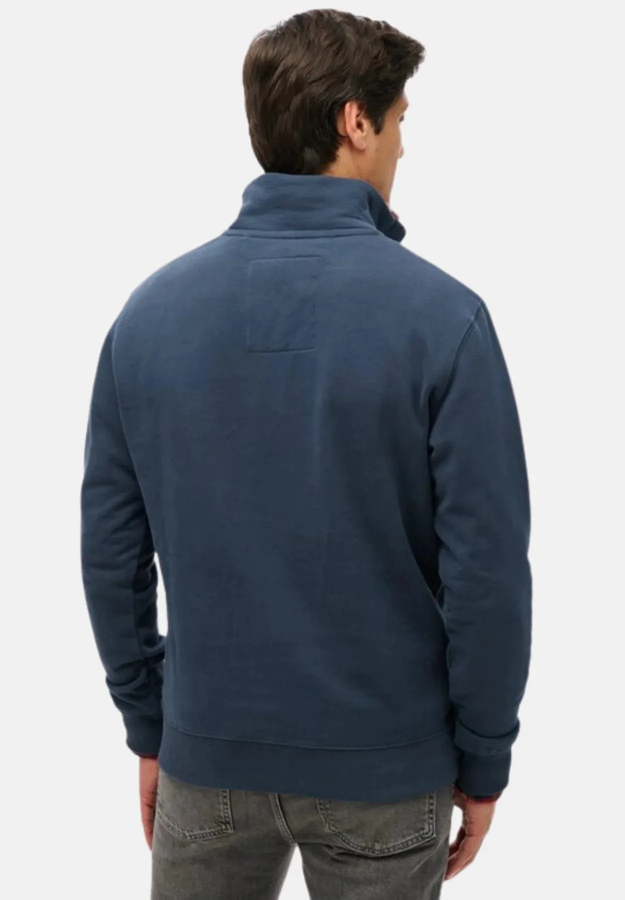Superdry Henley Top | Lauren Navy