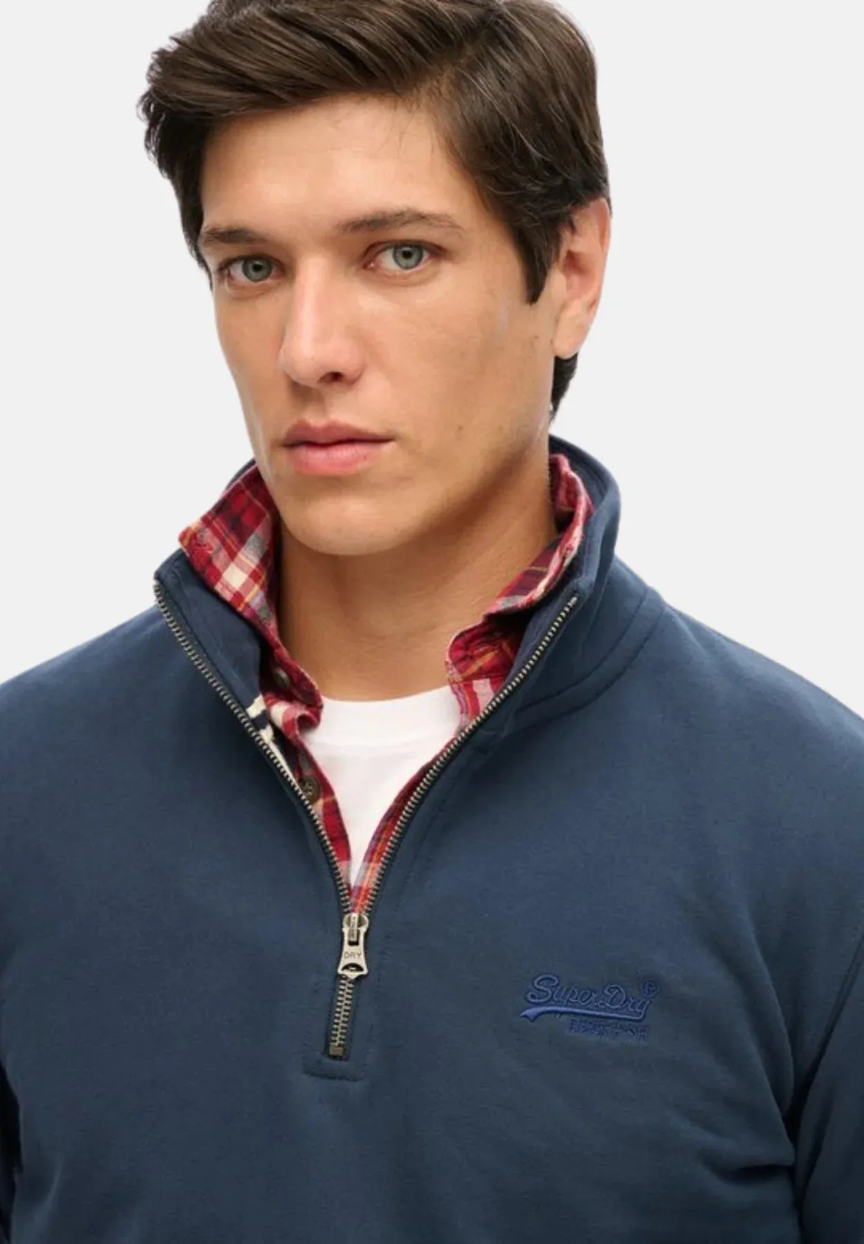 Superdry Henley Top | Lauren Navy