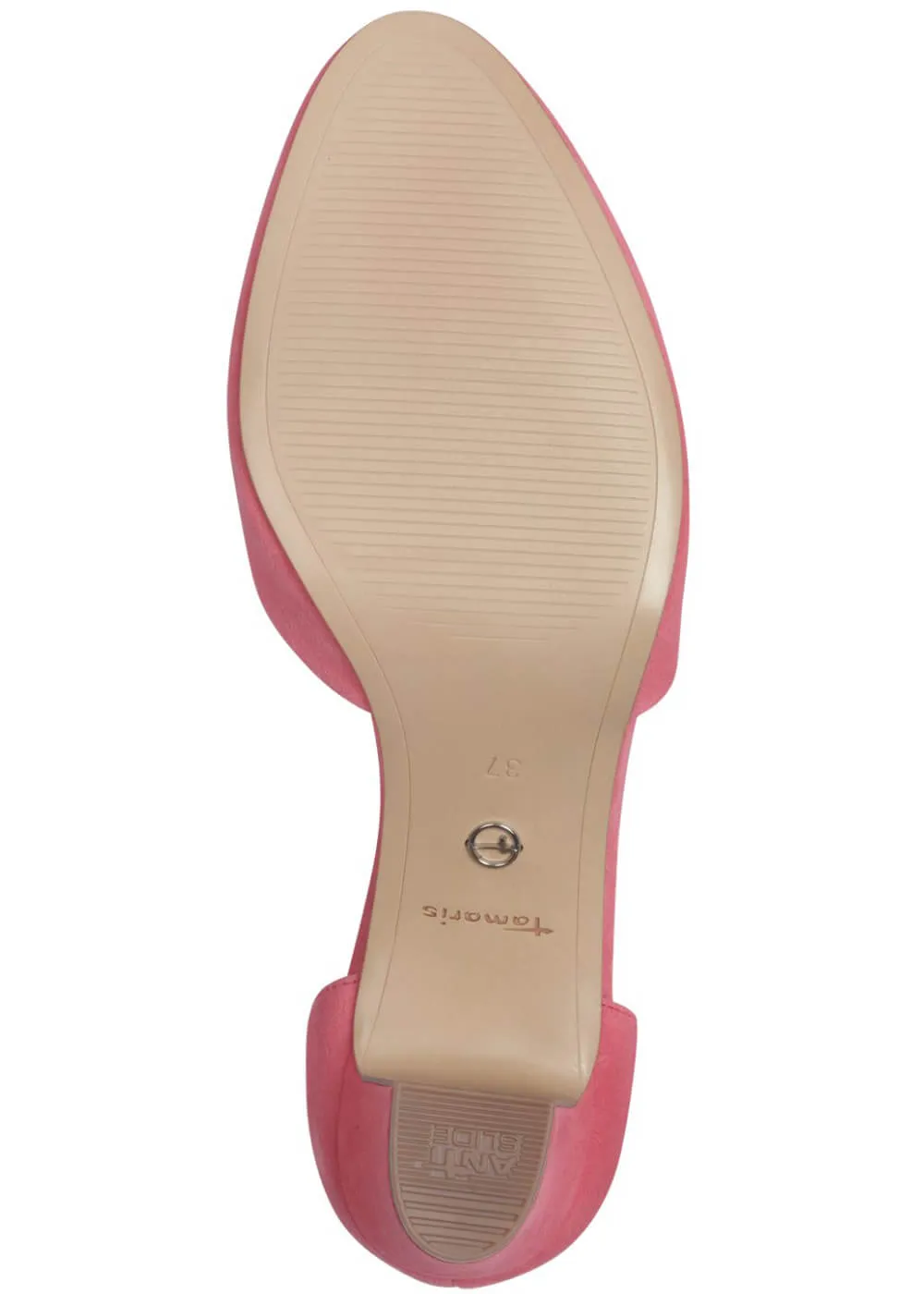 Tamaris May Candy Leather 50's Pumps Pink