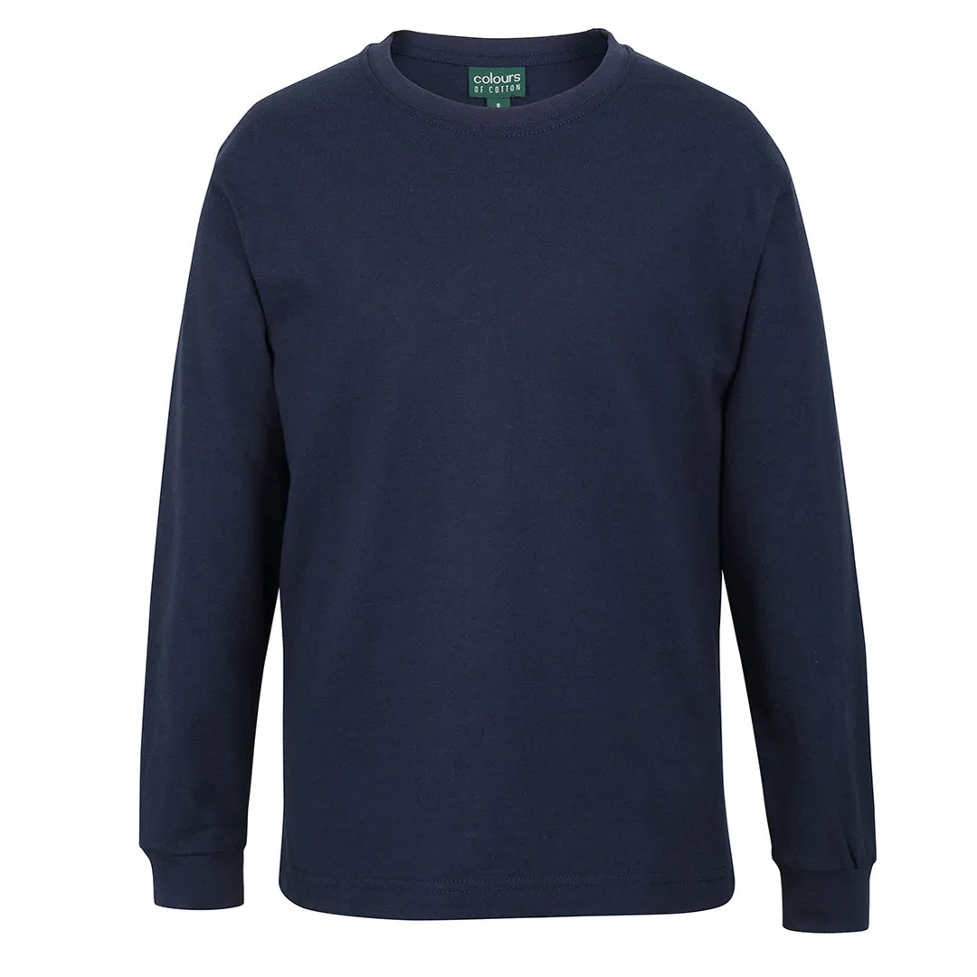 The Rib Crew Neck Tee | Kids | Long Sleeve