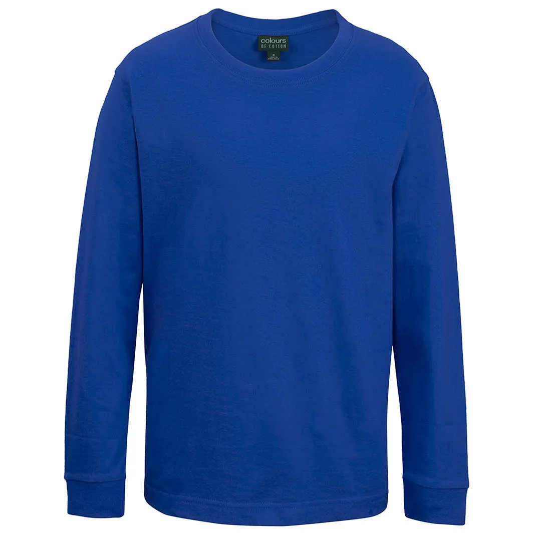 The Rib Crew Neck Tee | Kids | Long Sleeve