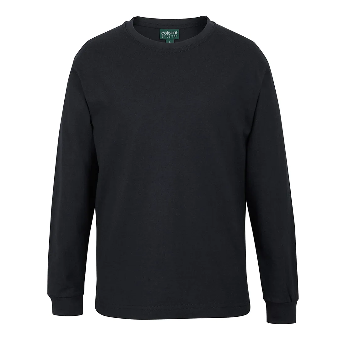 The Rib Crew Neck Tee | Kids | Long Sleeve