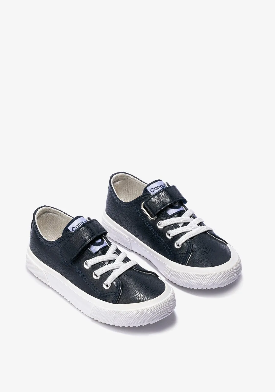 Unisex Navy Adherent Strip Sneakers Micronapa