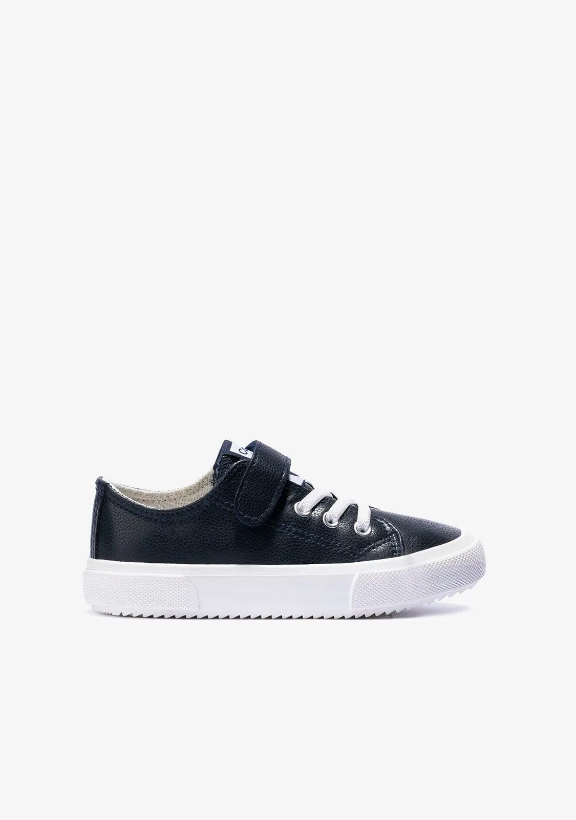 Unisex Navy Adherent Strip Sneakers Micronapa