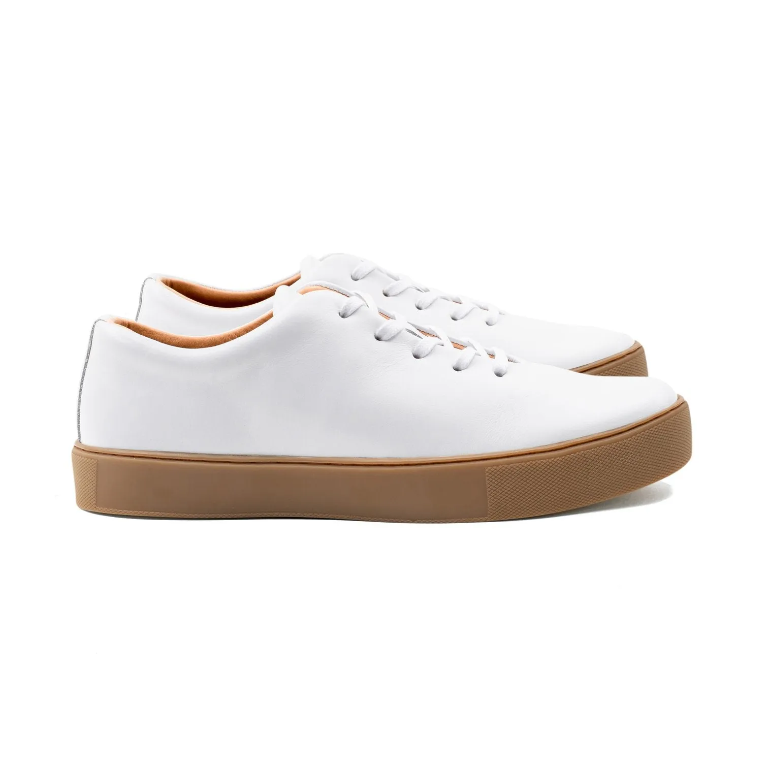 Upton Wholecut Trainers White - SIZE 11
