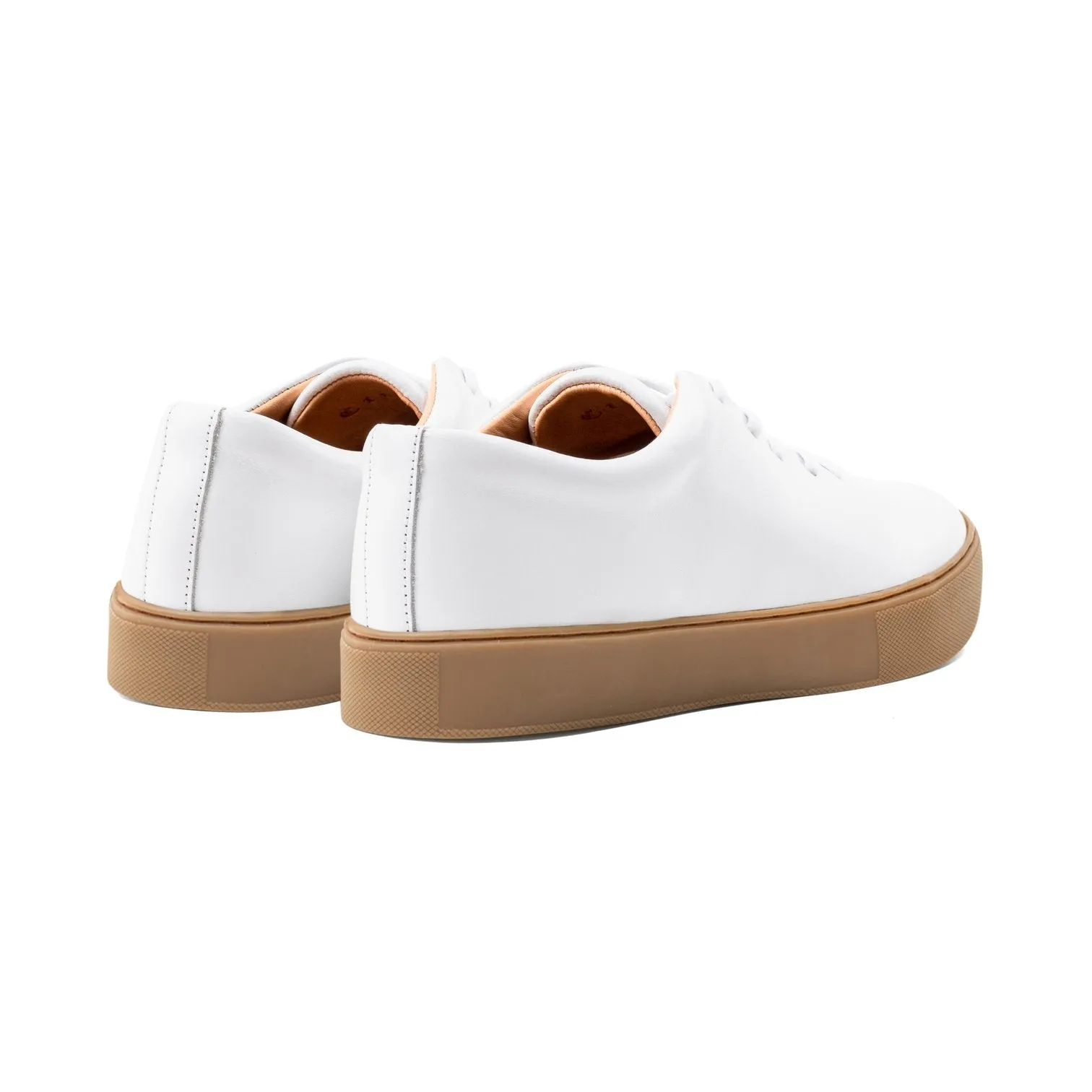Upton Wholecut Trainers White - SIZE 11