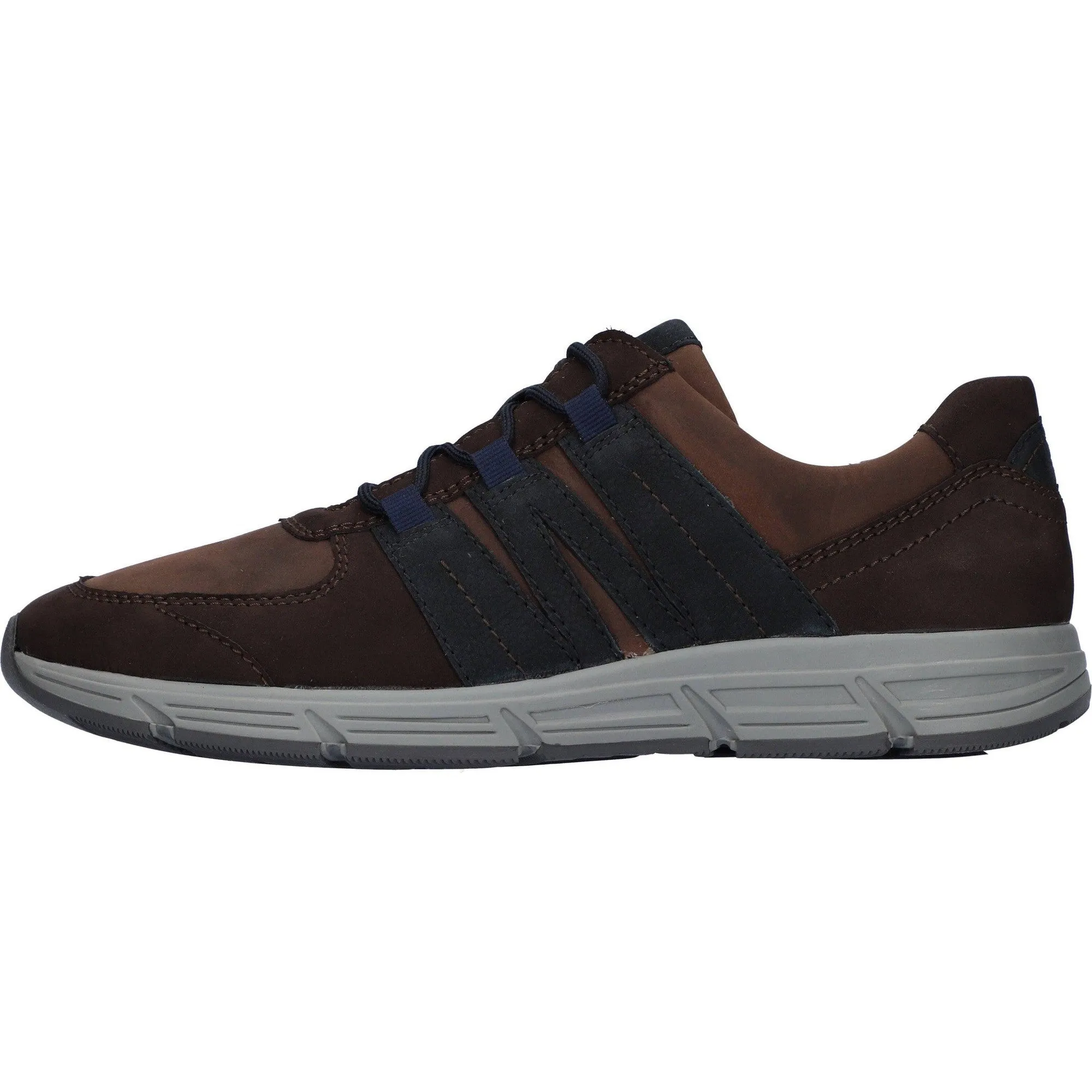 Waldlaufer 323004 429 355 Haslo Mens Crazy Horse Brown Nubuck Lace Up Shoes