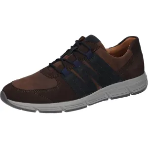 Waldlaufer 323004 429 355 Haslo Mens Crazy Horse Brown Nubuck Lace Up Shoes