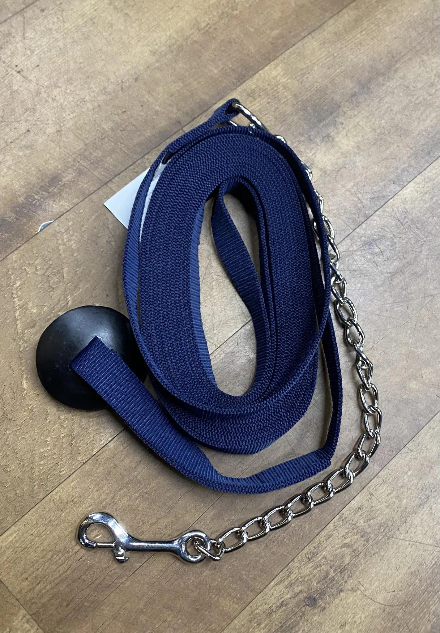 Western Rawhide Nylon Lunge Line With Chain