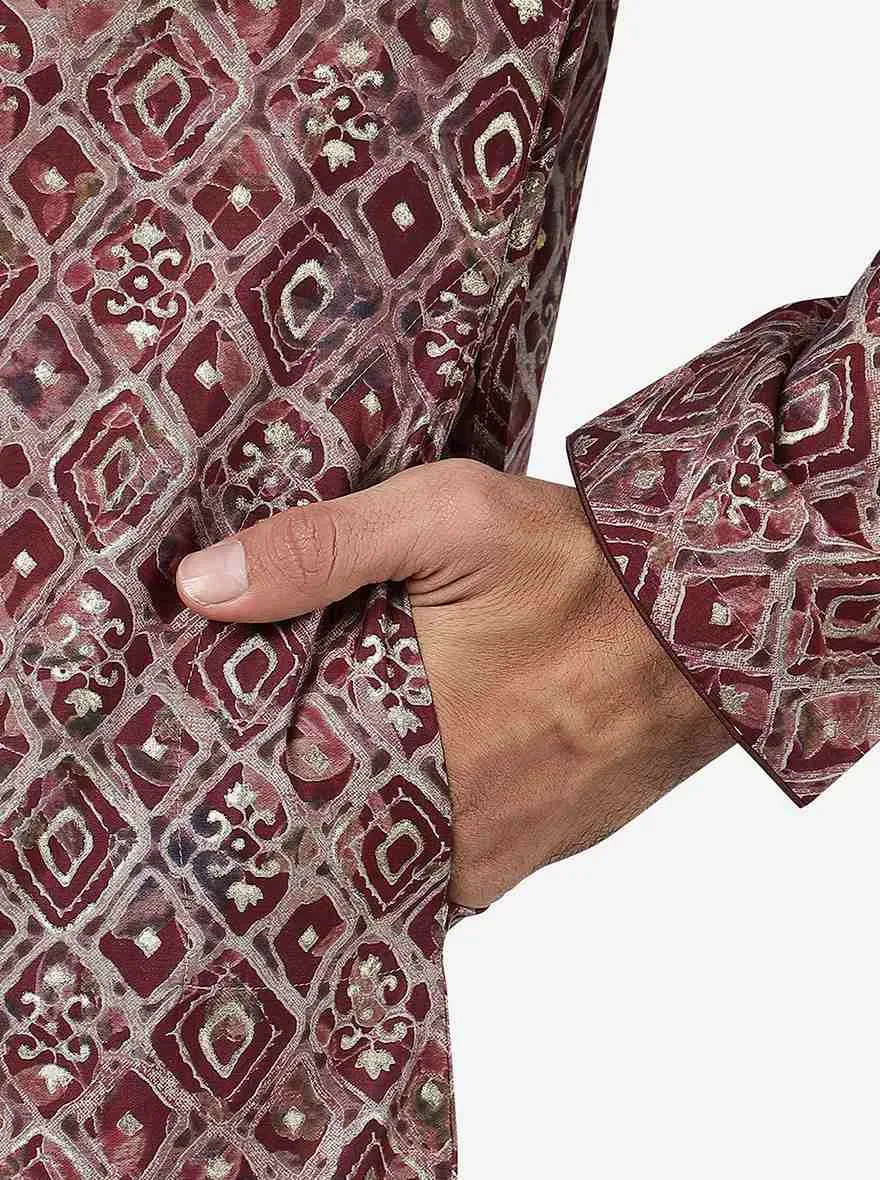 Wine Kurta | The Kurta Company