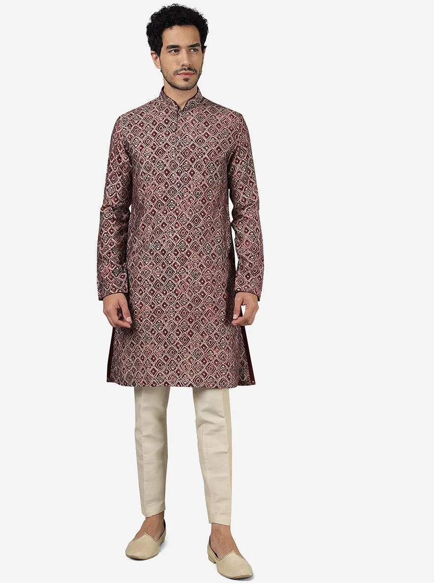 Wine Kurta | The Kurta Company
