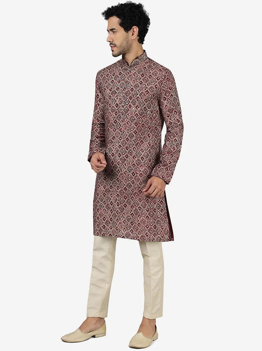 Wine Kurta | The Kurta Company