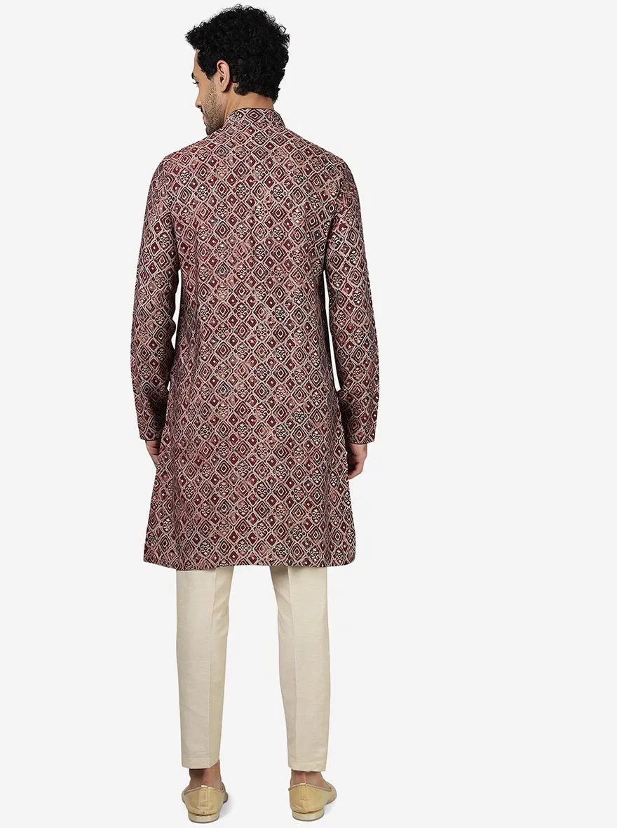 Wine Kurta | The Kurta Company