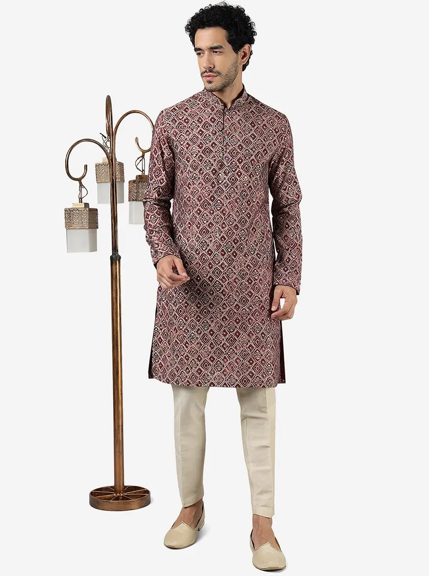 Wine Kurta | The Kurta Company