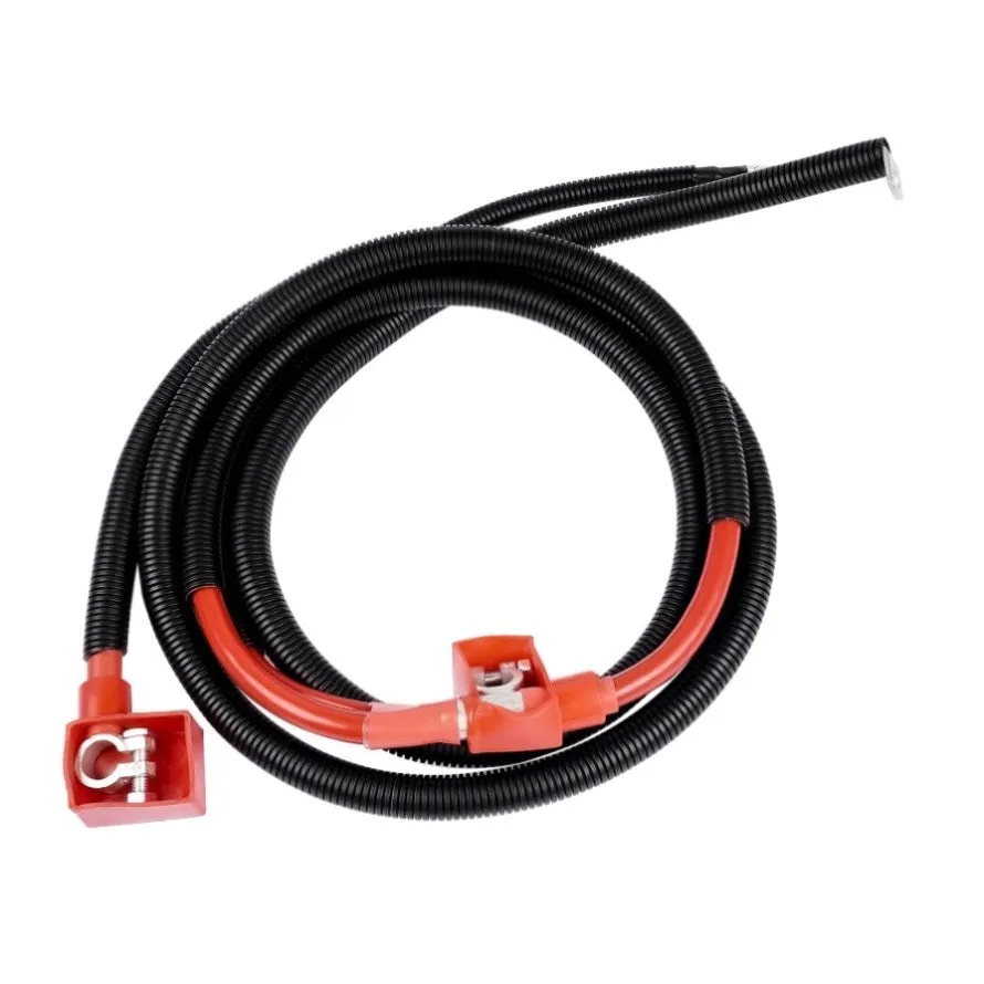 ZUN 108" Battery Cable for 1994-2014 Ford Trucks with Powerstroke Engines 2116-001 81876111